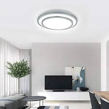 Instantly update the look of a room with new flush mount ceiling lights. 48w Led Flush Mount Ceiling Lighting Dimmable Ceiling Lights With Remote Control For Living Room Dining Room Bedroom Hallway Office 3000 6000k Silver Electronics Others On Carousell