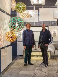 David Trubridge With His Lighting Designs David Trubridge Nz Art Lighting Design