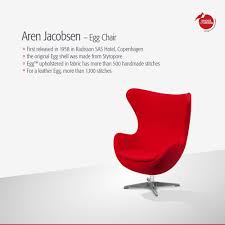 The Egg Chair Is Perhaps One Of The Most Famous And Iconic Chairs In History Reminiscing Some Of The Classic Scandinavian Design Egg Chair Iconic Chairs Chair