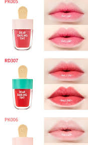 Etude House Duplicated Dear Darling Water Gel Tint 4 Colors Yesstyle Etude House Dear Darling Tint Lip Tint