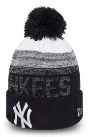 New York Yankees New Era Kids Sport Knit Bobble Hat Ages 2 10 Years Lovemycap New York Yankees Mlb Kvast