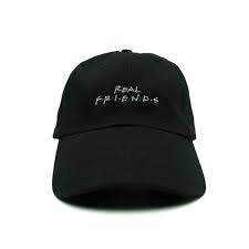 Real Friends Dad Hat Black Dad Hats Dad Outfit Hats