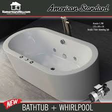 Kepala afur bathtub kuningan tekan injak / pembuangan bathtub kuningan di tokopedia ∙ promo pengguna baru ∙ cicilan 0% ∙ kurir instan. American Standard Bathtub Spa Acacia 1 7 M Whirlpool Set Jacuzzi Terbaru Agustus 2021 Harga Murah Kualitas Terjamin Blibli