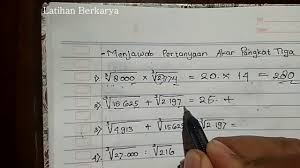 Soal latihan matematika kelas 5 akar pangkat 3. Cara Mudah Menghitung Akar Pangkat Tiga Dengan Cepat Youtube