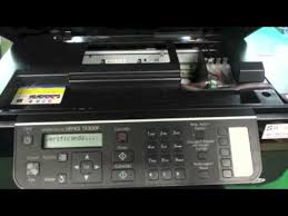 Once the limit has been reached, a warning light flashes and a message that your printer requires maintenance appea. Reset Do Chip Do Bulk Ink Na Epson Tx300f Sulink Youtube