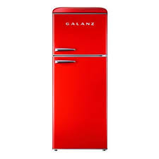 We service ge, kenmore frigidaire, lg, samsung, kitchenaid, bosch, ge monogram for all customer that cannot get scheduled for the date and time of choice through home depot. Galanz 10 0 Cu Ft Retro Top Freezer Refrigerator With Dual Door True Freezer Frost Free In Red Glr10trdefr The Home Depot