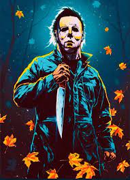 Happy Halloween From Michael Myers Halloween Film Horror Movie Art Michael Myers Halloween