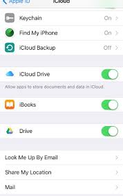 Scroll down and tap mail. Google Drive App Showing In Icloud Settings Why Ios
