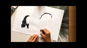 Andalusier Zeichnen Von Star Stable Youtube