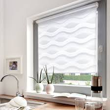 Wave Duo Rollo Sonnenschutz Von Kibek In Weiss 80 X 150 Cm Aus Synthetischen Fasern Passend Zu Ihrem Fenster Rollo Kettenzug Sonnenschutz