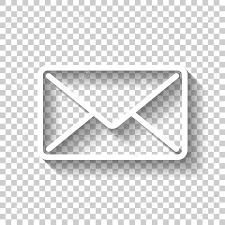 Seeking for free email icon png images? Mail Close Icon White Icon With Shadow On Transparent Background Royalty Free Cliparts Vectors And Stock Illustration Image 96761285