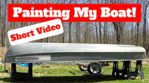 1966 15ft Springbok Aluminum Boat Restoration Youtube Aluminum Boat Aluminum Boat Paint Boat Restoration
