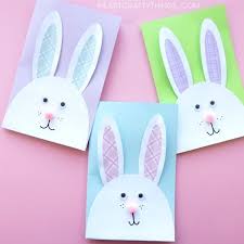 As spring ushers in, send a happy easter card to loved ones to celebrate the new season. Cutest Bunny Diy Easter Card I Heart Crafty Things