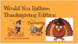 To use, click the white, open as easel activity button to the right. Thanksgiving Would You Rather By Schoolhouse Noks Tpt