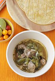 Chile Verde Chef Traci Des Jardin S Grandmother Chile Verde Soup Recipes Beef Recipes