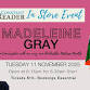 Madeleine Gray at the Constant Reader! event image