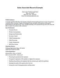 Write a winning sales assistant cv focusing on your skills and experience. Sales Associate Resume Is Dedicated For Those Professional Having Experience In Ensuring The Customer To Get Sales Resume Examples Resume Examples Sales Resume