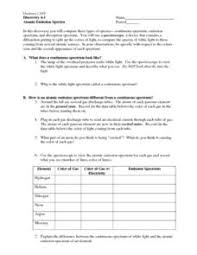 Star spectra gizmo quiz answers : Emission Spectra Lesson Plans Worksheets Lesson Planet