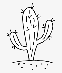 As a bonus you get some cute little hearts and two digital sheets of cactus paper. Cactus Clipart Black And White Black And White Cactus Clip Art Png Image Transparent Png Free Download On Seekpng