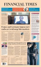 This section of the ft has. Financial Times Front Page 29th Of October 2020 Today S Papers