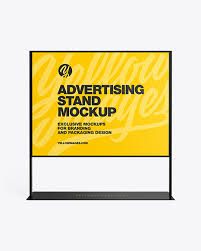 Advertising Stand Mockup Exclusive Mockups