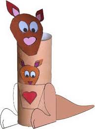 Australia Crafts For Kids Australia Crafts Kangaroo Craft Preschool Crafts