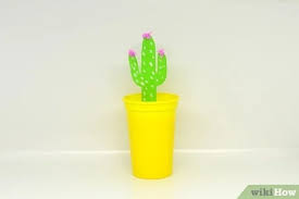 Check out our fathers day cactus selection for the very best in unique or custom, handmade pieces from our shops. How To Make A Paper Cactus With Pictures Wikihow