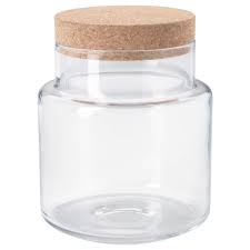 ikea sinnerlig voorraadpot met deksel helder glas kurk 3 5 l 12 99 ikea must haves food storage organization home organisation