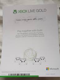 To ensure pricing for the xbox live gold subscription service reflects the local market economy, all xbox live gold subscription cards purchased from retail in brazil or mexico will now only be redeemable in the country purchased and cannot be redeemed in any other country. Free Code Xbox Live Gold Xboxone