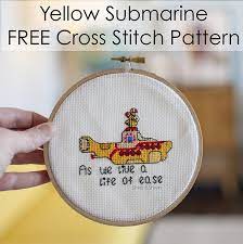 Welcome cross stitch pattern, feel free to be yourself, modern cross stitch, housewarming gift, home xstitch pattern, everyone welcome pdf stitchylittlefox 5 out of 5 stars (3,631) sale price $4.00 $ 4.00 $ 5.00 original price $5.00 (20%. Yellow Submarine Free Cross Stitch Pattern Shwin And Shwin