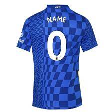 View chelsea fc squad and player information on the official website of the premier league. Chelsea Home Jersey With Your Name 2021 22 Nike Cv7889 409 Name Amstadion Com