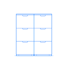 Support mural pour bureau, cuisine ou salle de bain. Ikea Micke Drawer Unit Dimensions Drawings Dimensions Com