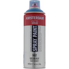 Want wild temporary hair color for the one day of halloween? Spray Paint 400 Ml Greyish Blue 562 Royal Talens