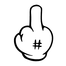 Jari tengah polisi jari gambar png. 9 3x13 4cm Middle Finger Unique Fun Vinyl Graphic Decal Car Window Sticker Car Styling S8 0667 Car Window Sticker Vinyl Graphicsdecals Car Aliexpress