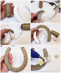 And for the weathered look get them wet and in no time you'll have rust. Diy Lucky Horseshoe Decor Our Peaceful Planet