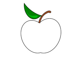 Manzana manzanas dibujo frutas para colorear dibujos de frutas. Dibujos De Manzana Para Colorear E Imprimir08