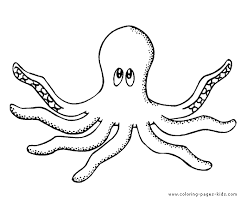 There are thought to be around 300 species of these invertebrates. Octopus Color Sheet Octopus Colors Coloring Pages For Kids Coloring Sheets