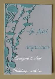 Biglietto Ringraziamento Con Bordo Tema Mare Ringraziamenti Eventi