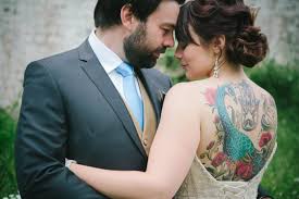 Once made, a tattoo is for the rest of your life and it's better to love it and to be. 60 Utterly Beautiful Tattooed Brides Rock N Roll Bride