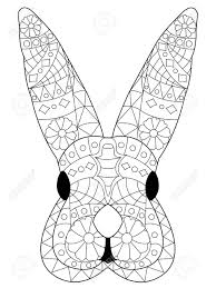 Kaninchen Farbung Haustier Erwachsenen Vektor Illustration Anti Stress Fur Erwachsene Hase Farbung Schwarze Und Weisse Linien Hase Lizenzfrei Nutzbare Vektorgrafiken Clip Arts Illustrationen Image 61933952