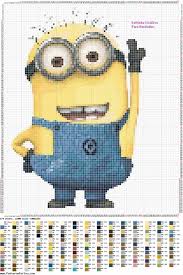 10 Best Photos Of Minion Cross Stitch Pattern Working