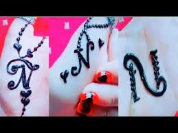 Ce fruit apporte de nombreux. N Letter Henna Tatto Design Ll Alphabet N Tattoo Design Ll Henna Tattoo Youtube Tatto Design Mehndi Designs For Hands Henna Tattoo