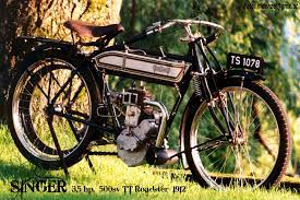 Singer 3 5 Hp Tt Roadster 500sv 1912 Roadsters Cafe Racer Motorcycle