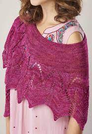 This knitting pattern is another lovely design by the amazing crafters over at yarnspirations. Crescent Shaped Shawl Knitting Pattern