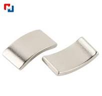 N54 Arc Neodymium Magnet NdFeB Magnet Bar Shape Ni Coating