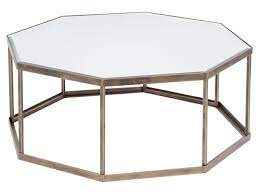 42x18x18 mirror two drawer coffee table wooden sturdy silver gourd feet us. Hexagonal Mirrored Coffee Table Antique Gold Mirror Table Libra Occtaine