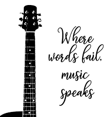 Quote About Music Gift For Musician Music Wall Art Gift For Etsy Music Art Print Music Wall Art Singing Quotes