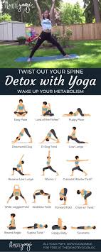 Detox Your Body With Yoga Twists Yoga Detox Relaxing Yoga Yoga Benefits