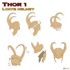 Here S A Quick Tutorial For Loki S Helmet From The First Thor Movie Loki Helmet Loki Cosplay Loki Costume