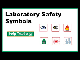 The following laboratory safety symbols warn of possible dangers in the laboratory to help lab professionals keep safe and informed. Laboratory Safety Symbols Science Lesson Youtube